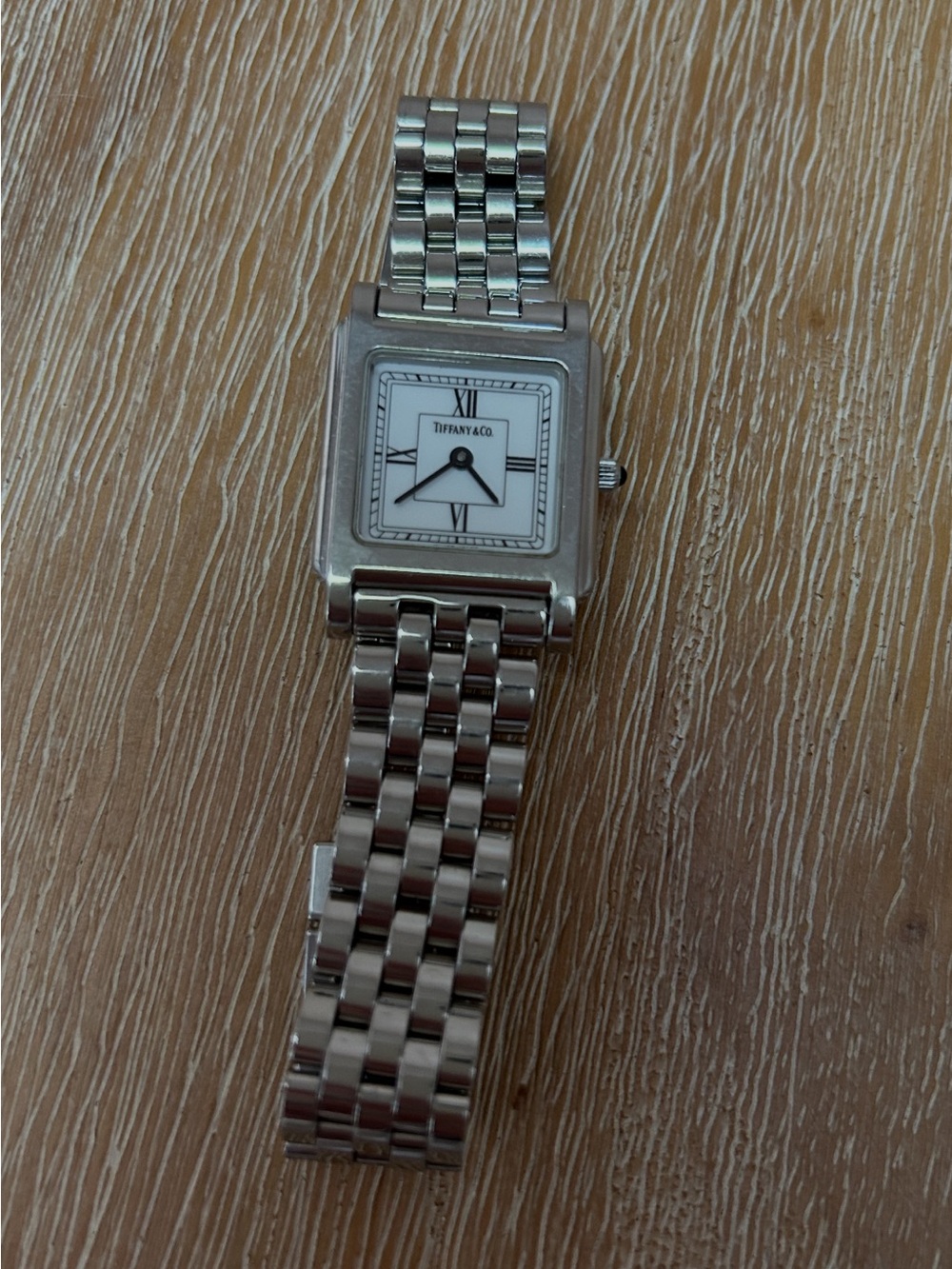 Tiffany & Co. Silver-Tone Rectangular Bracelet Watch for women - Picture 10 of 10